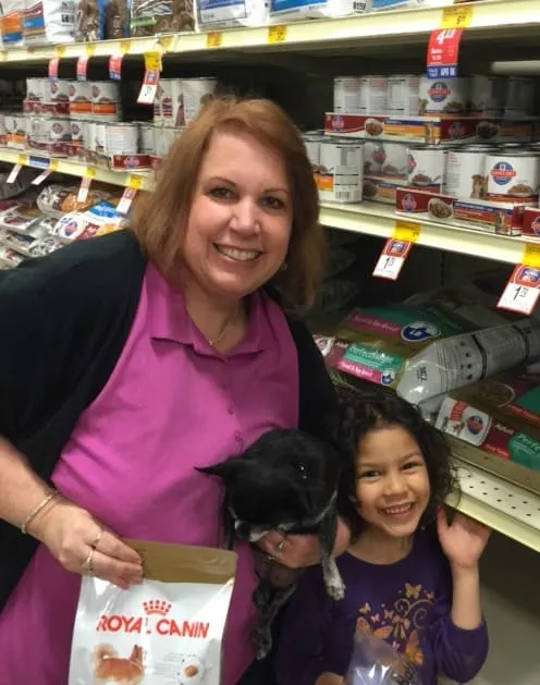 Cathy,Kilo,and May in PetSmart