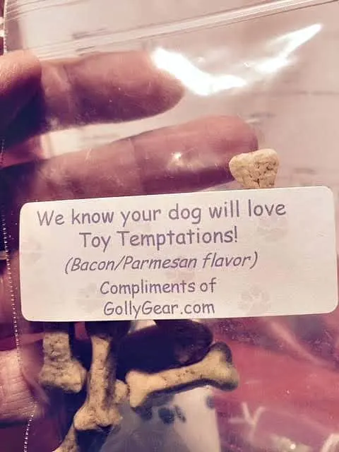 dog treats from Golly Gear