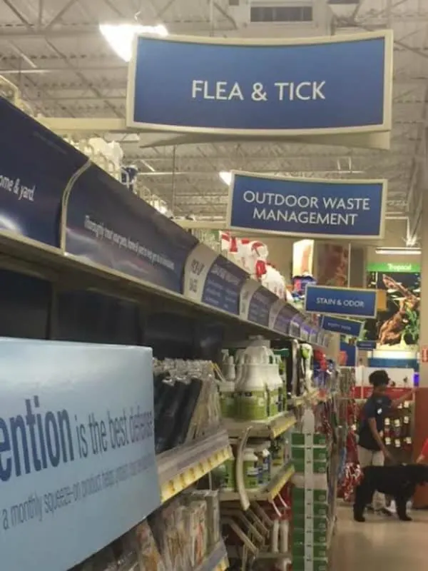 PetSmart Flea and Tick Isle