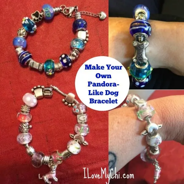 Make your own Pandora like dog bracelet