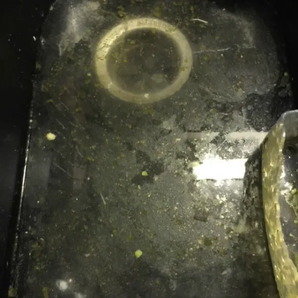 clogged sink