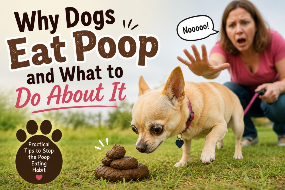 Why Dogs Eat Poop and What To Do About It