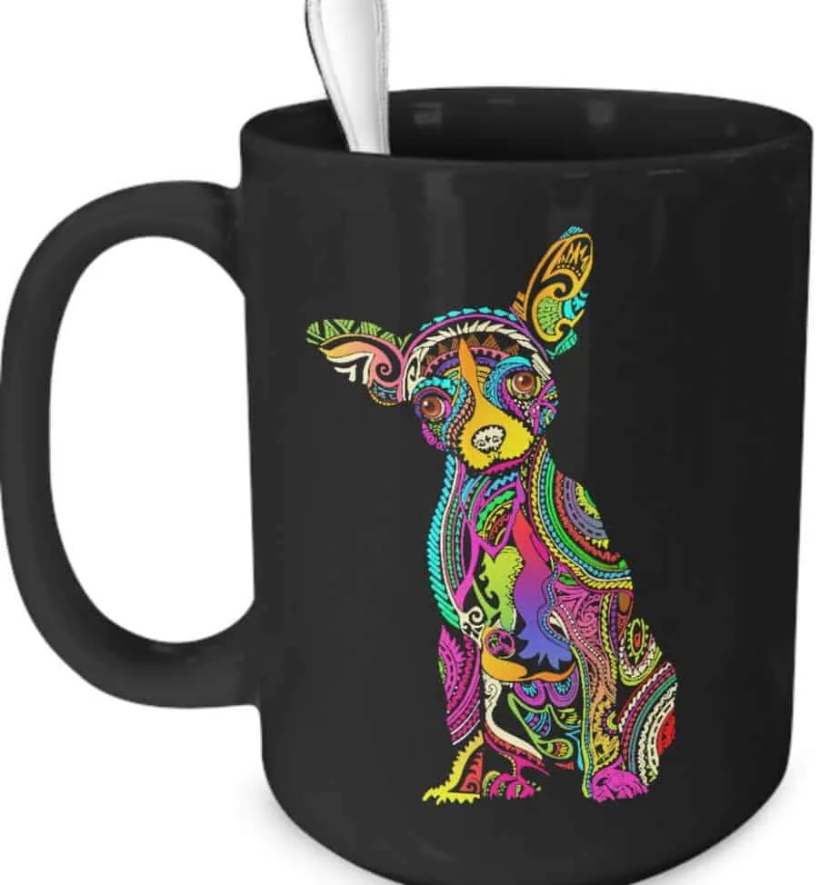 Colorful Chihuahua Mug