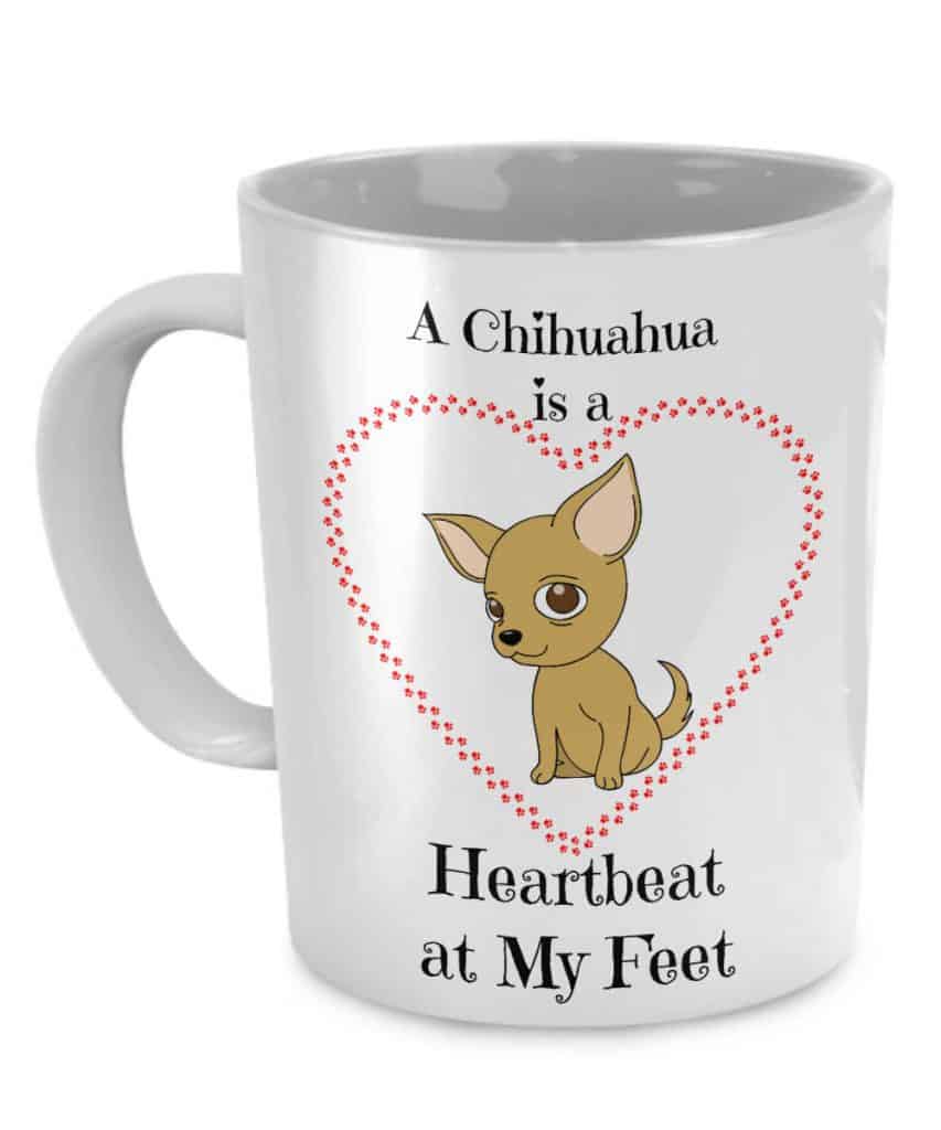 Chihuahua Heartbeat Mug