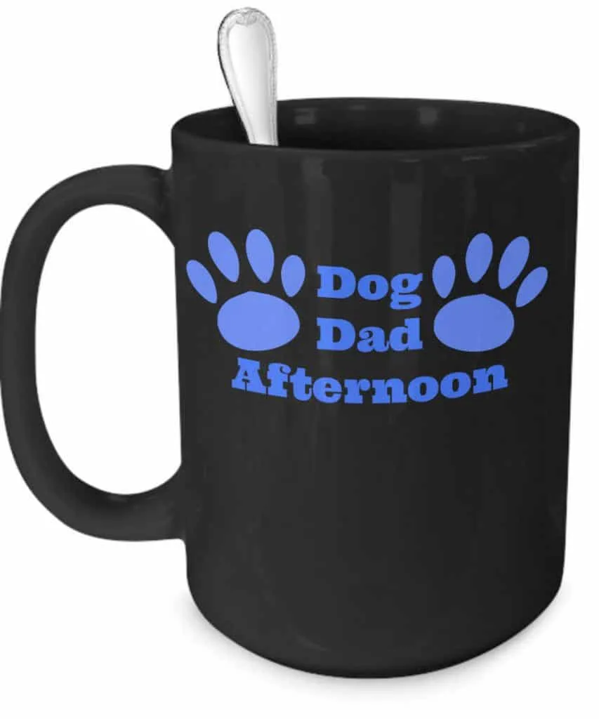 Dog Dad Afternoon Mug