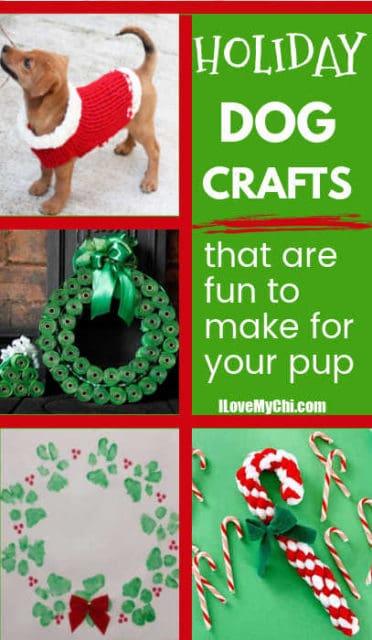 Holiday Dog Crafts Round-Up - I Love My Chi