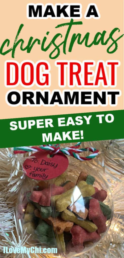 dog treat ornament
