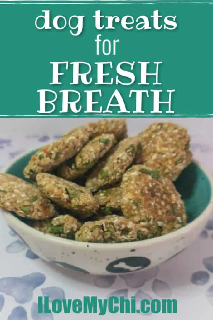 fresh breath treats in bowl