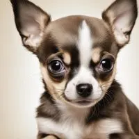 cute tri color chihuahua puppy